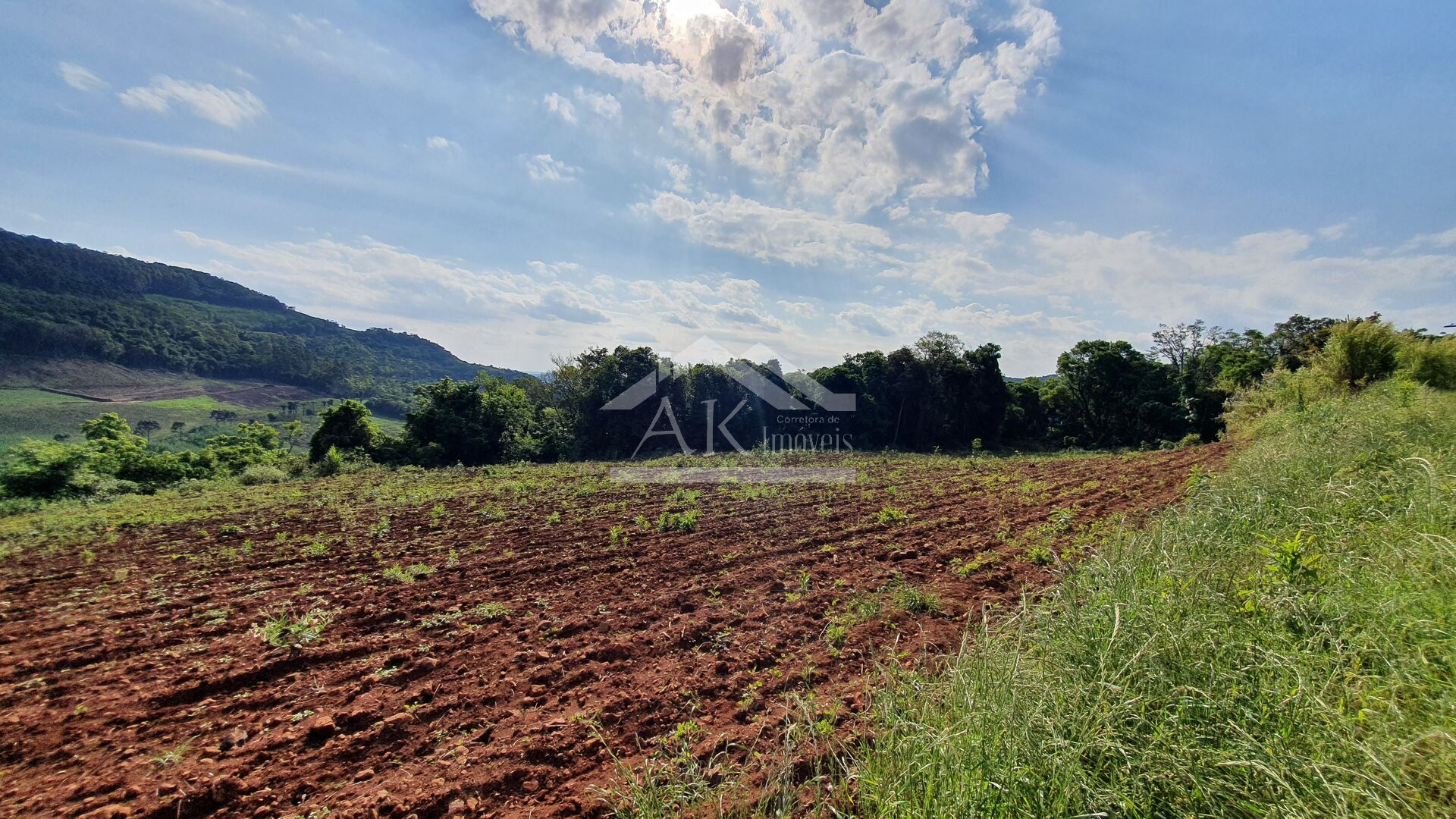 Área de terras com vista à venda no alto de Linha Nova - RS