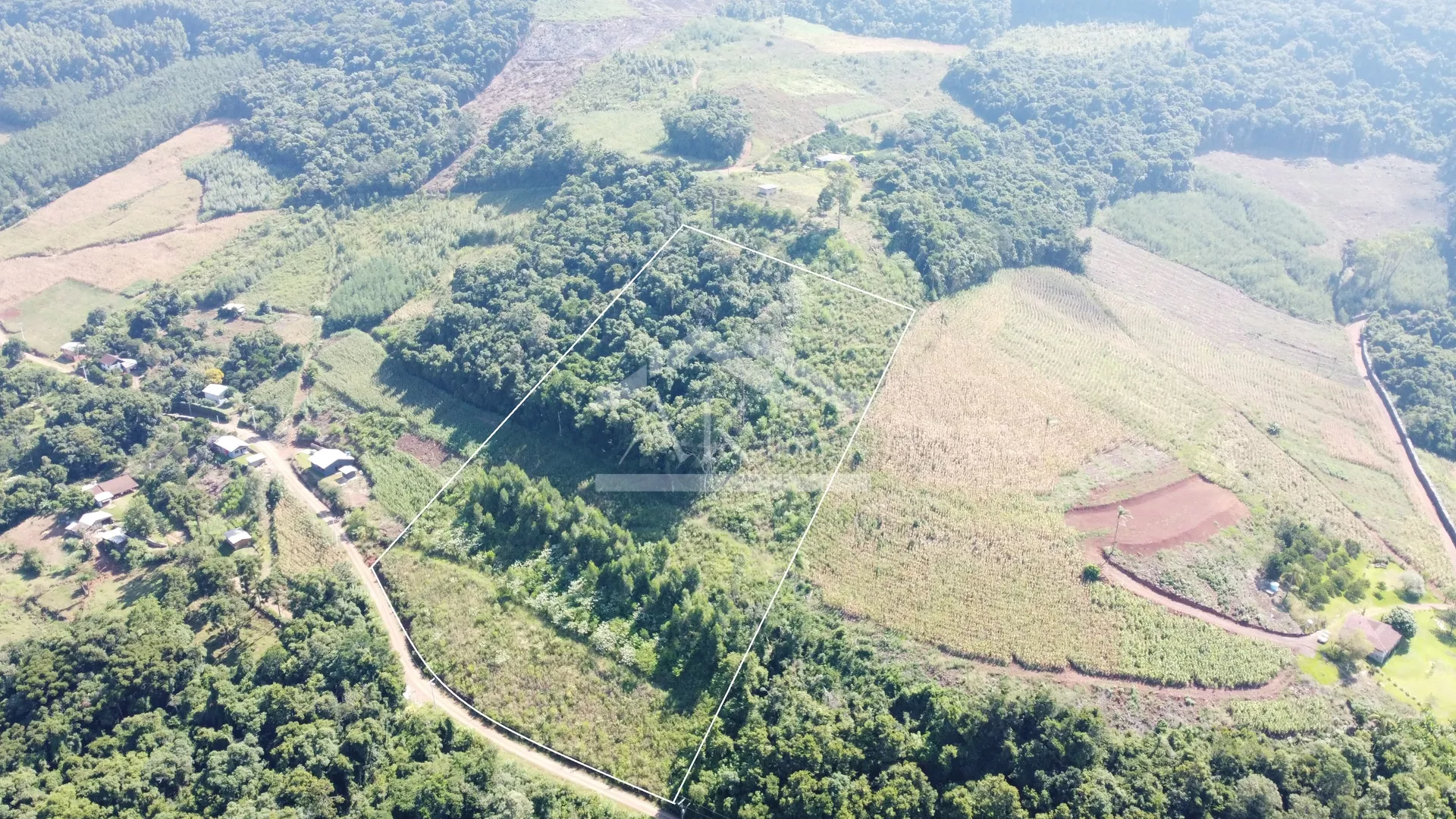Área de terra com vista panorâmica à venda em Morro Reuter-RS