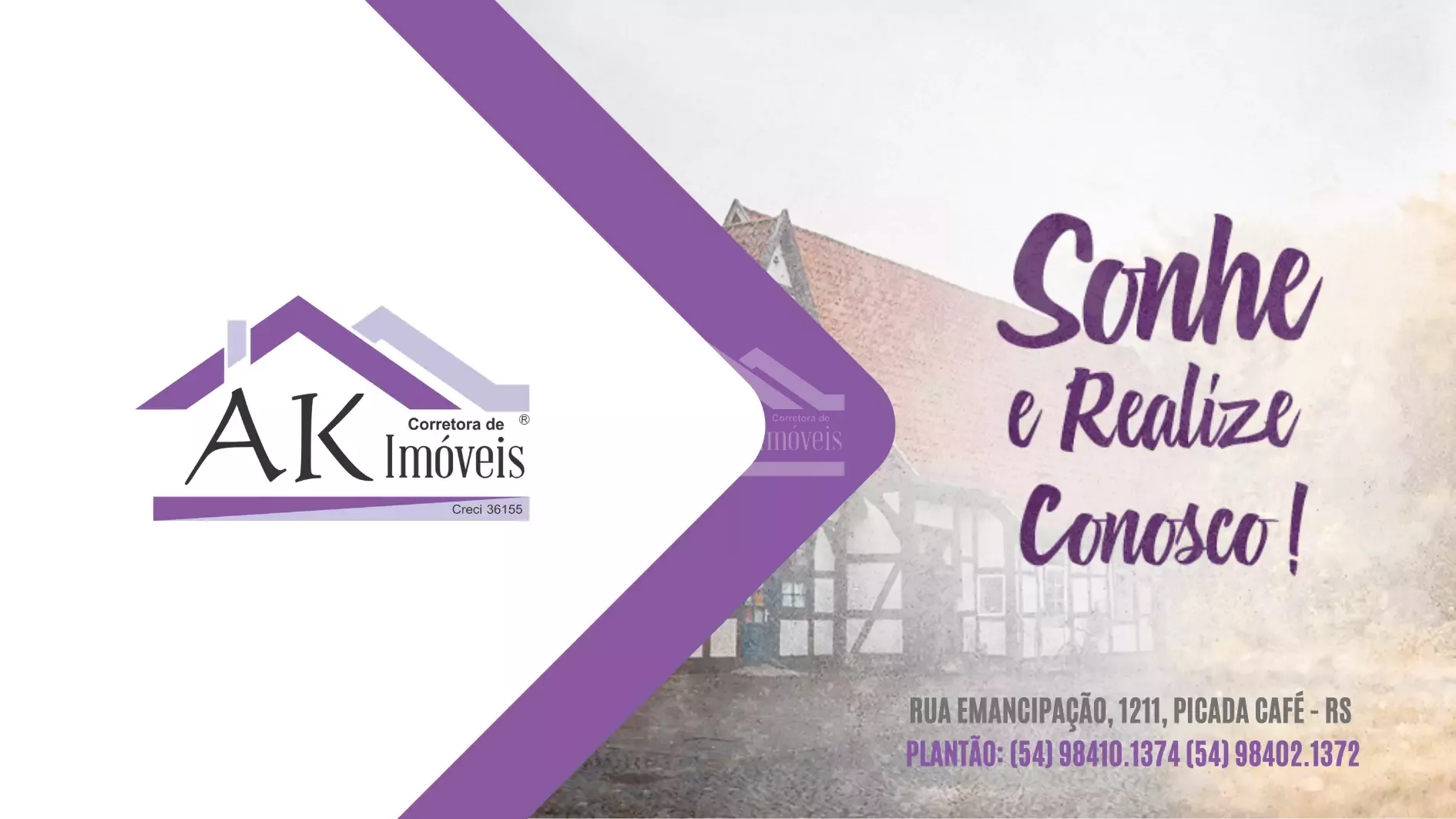Chalés à venda às margens da BR-116 em Picada Café, na Serra Gaúcha