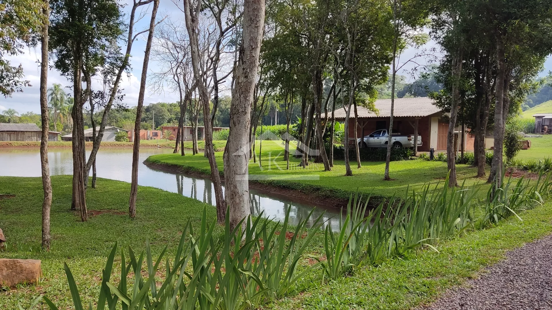 Chácara com açude e vista à venda na zona rural de Dois Irmãos