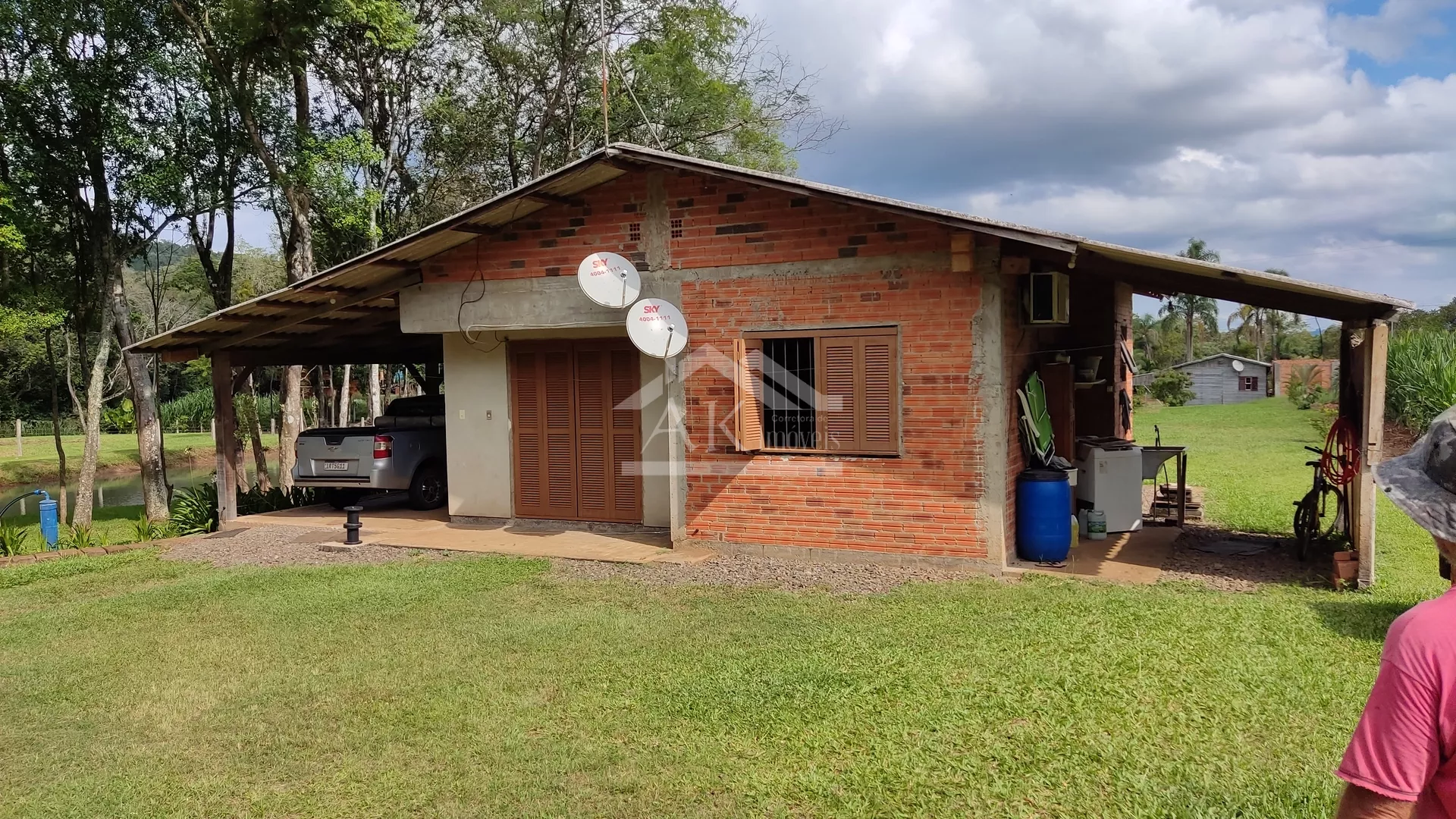 Chácara com açude e vista à venda na zona rural de Dois Irmãos