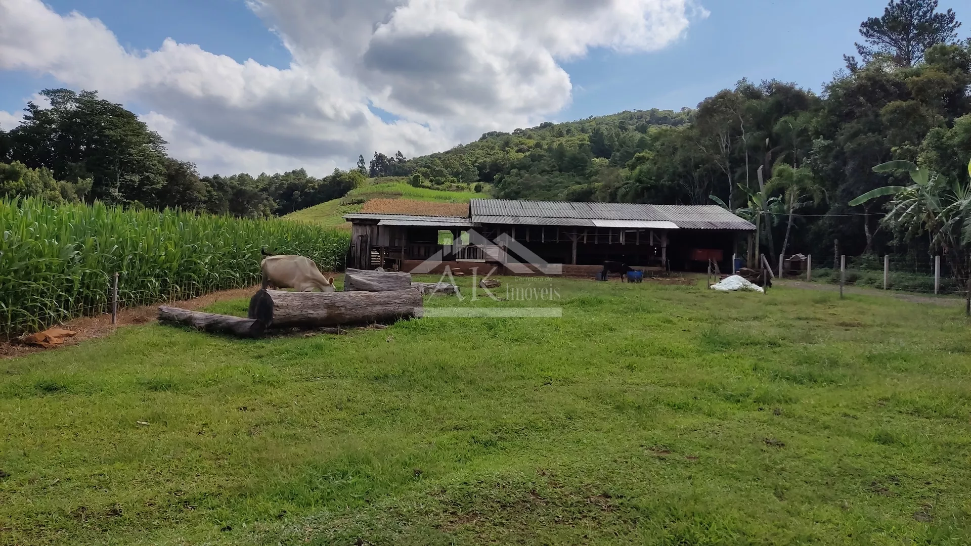 Chácara com açude e vista à venda na zona rural de Dois Irmãos