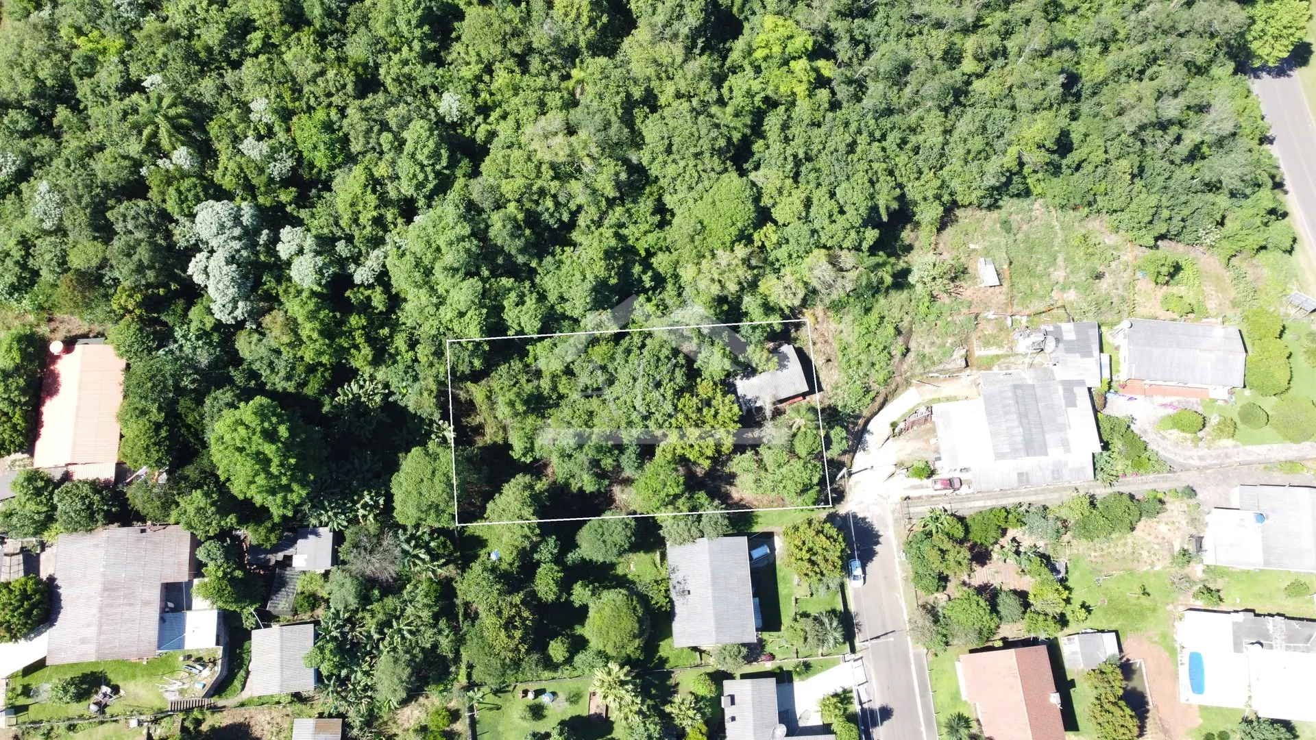 Amplo terreno arborizado à venda em Picada Café na Serra Gaúcha