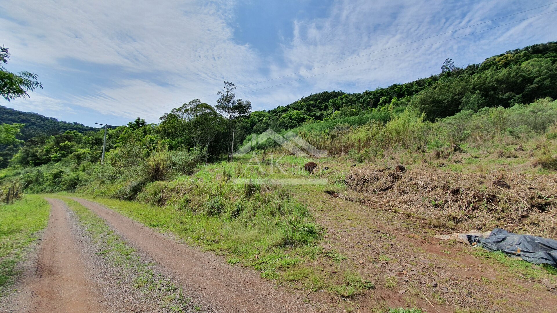 Área de terras com vertente e córrego à venda em Linha Nova na Serra Gaúcha