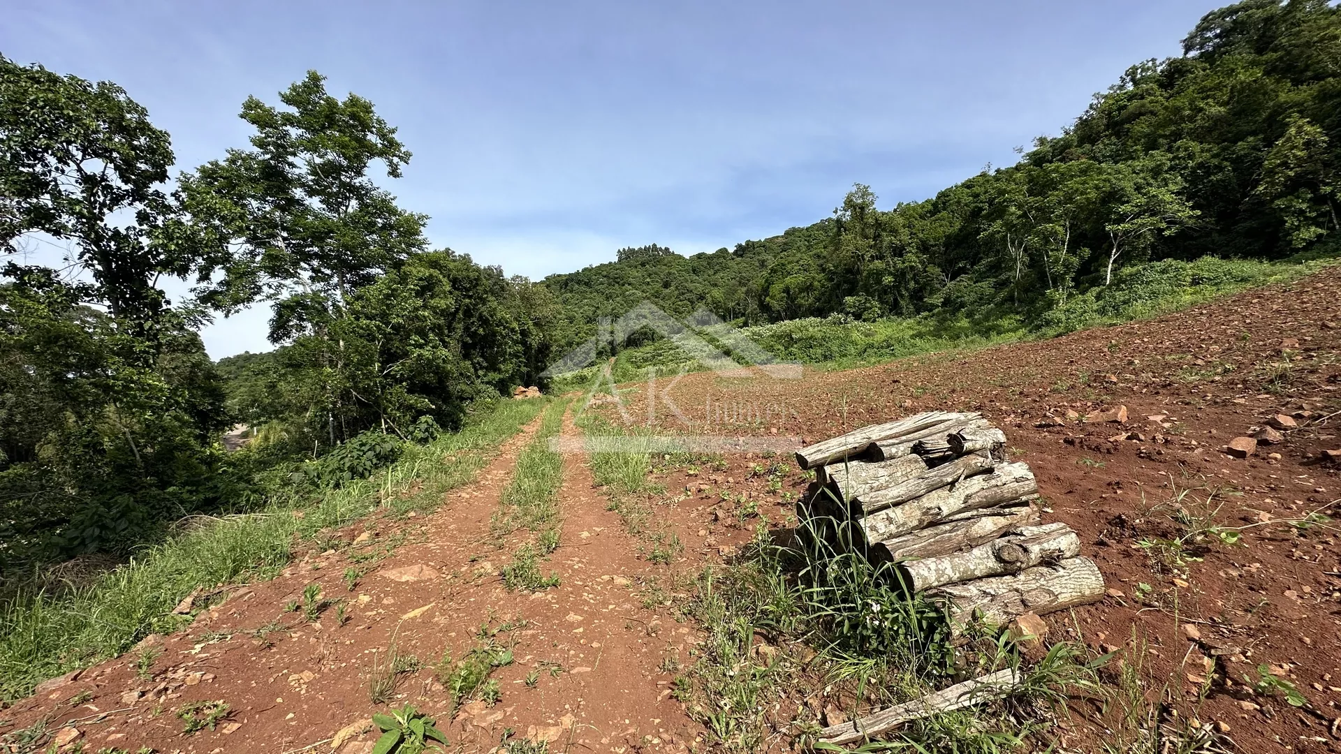Área de terra com vista panorâmica à venda em Linha Nova RS