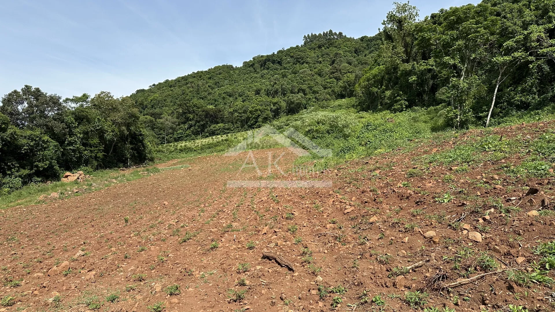 Área de terra com vista panorâmica à venda em Linha Nova RS