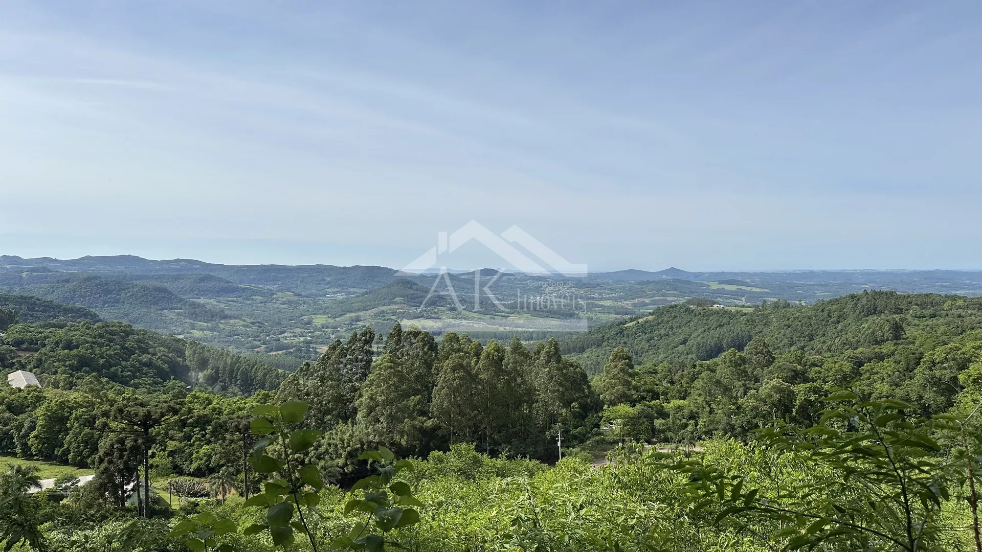 Área de terra com vista panorâmica à venda em Linha Nova RS