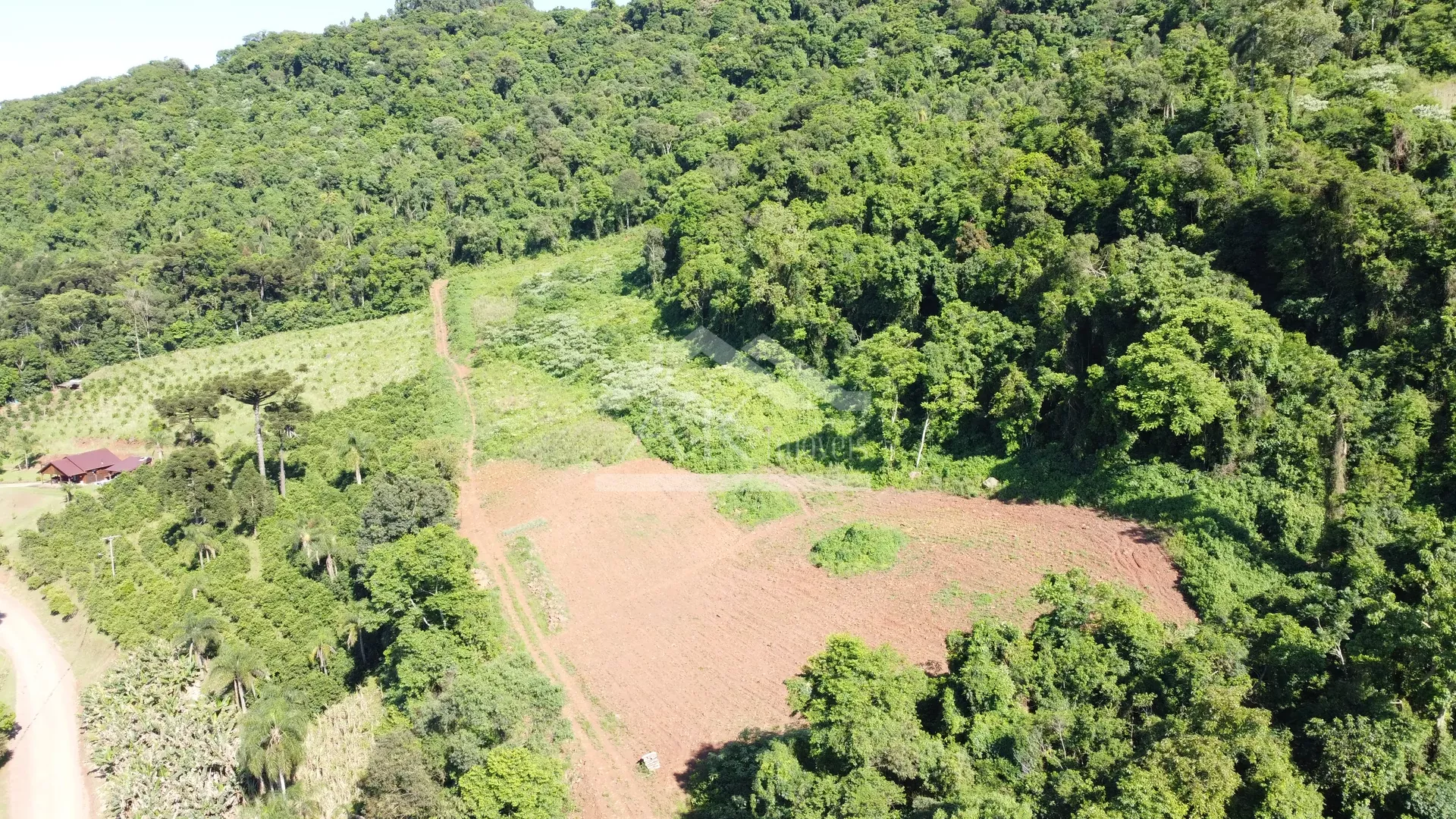 Área de terra com vista panorâmica à venda em Linha Nova RS