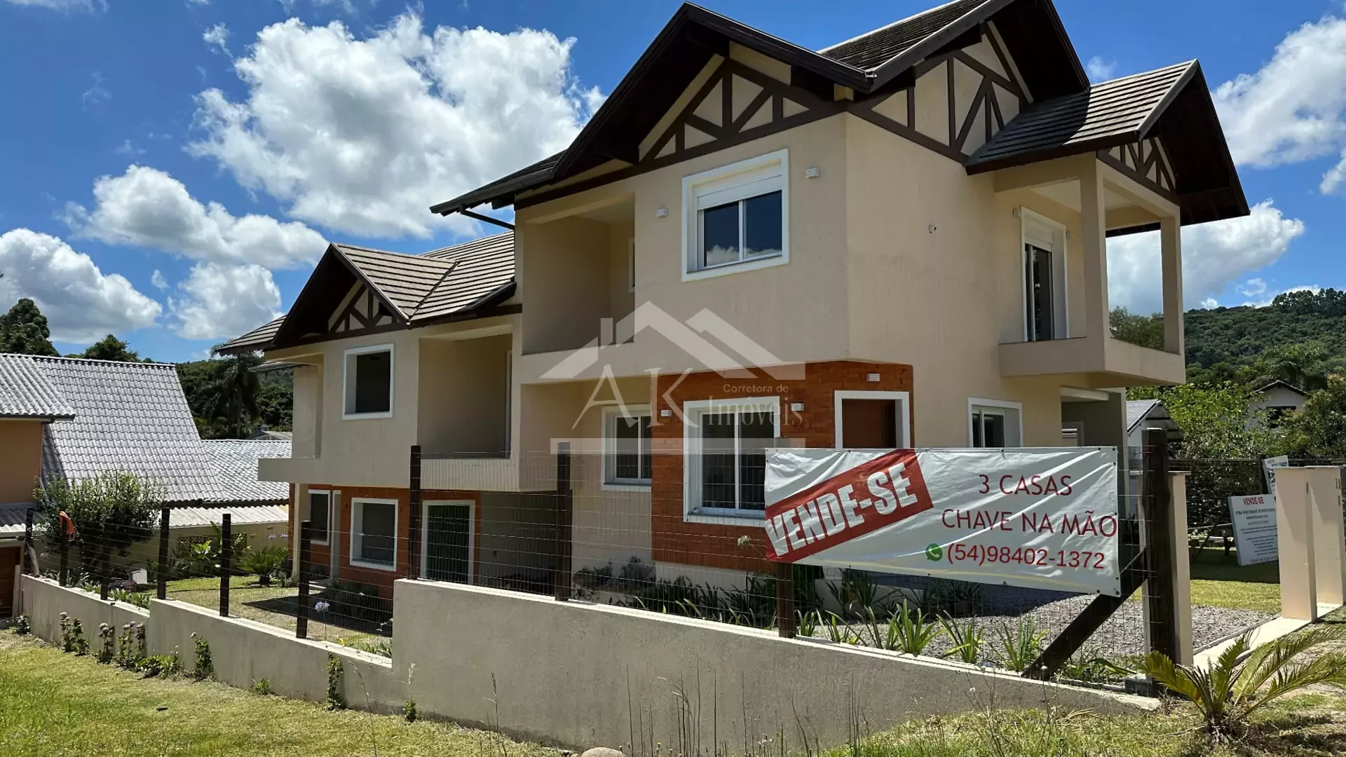 Sobrados novos à venda em Nova Petrópolis na Serra Gaúcha