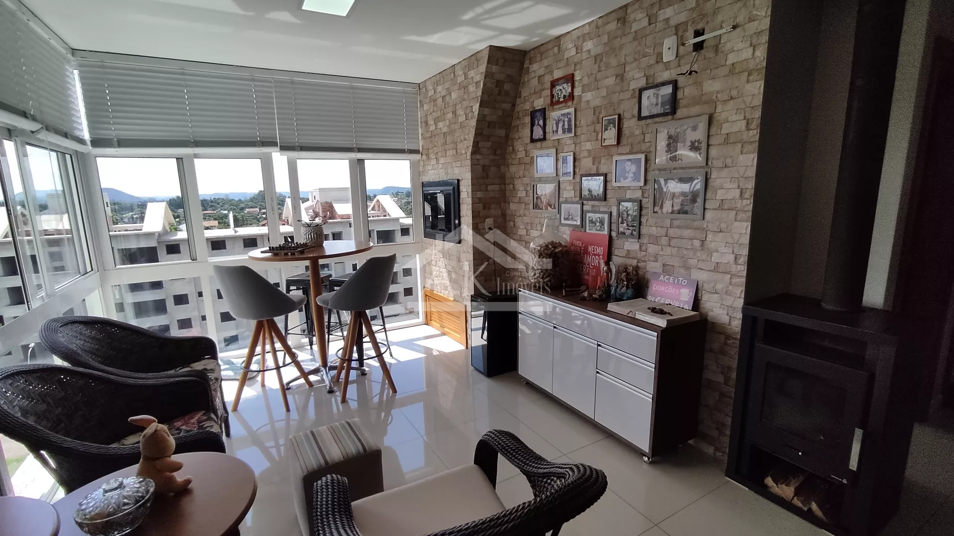 Apartamento semimobiliado à venda em Nova Petrópolis na Serra Gaúcha