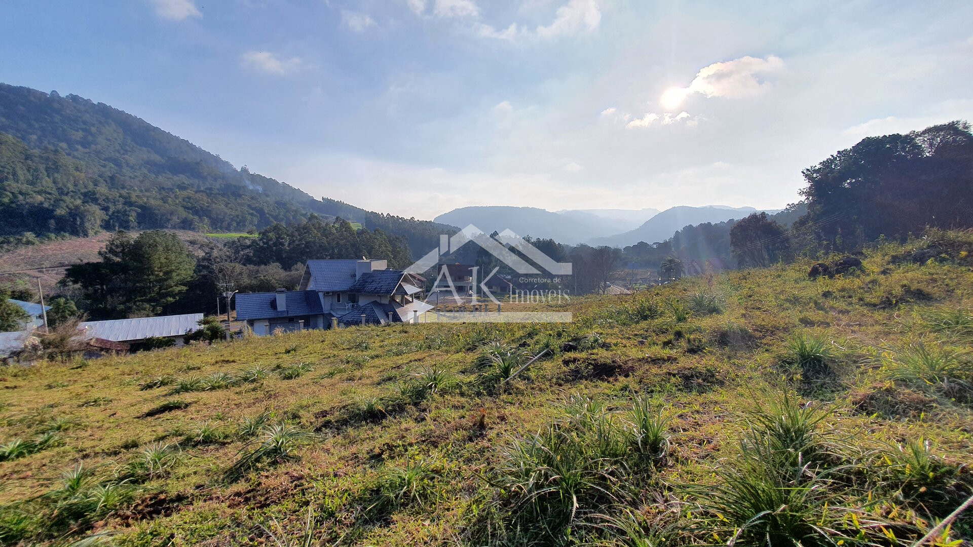 Terreno amplo com linda vista a venda Picada Café, na Serra Gaúcha