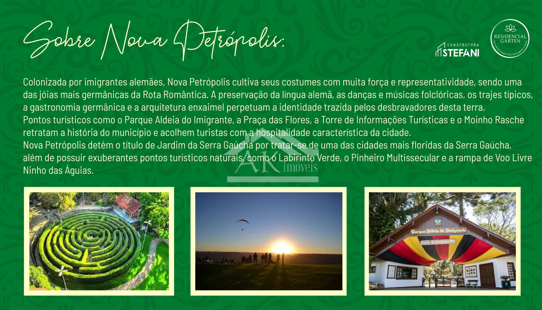 Apartamentos de alto padrão à venda em Nova Petrópolis na Serra Gaúcha
