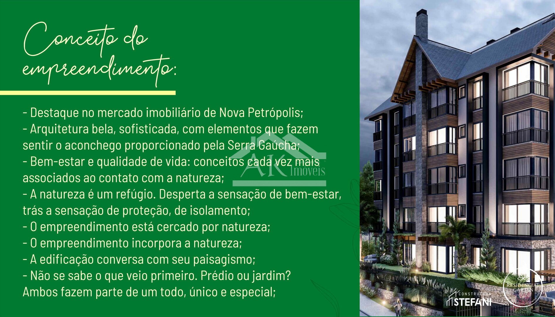 Apartamentos de alto padrão à venda em Nova Petrópolis na Serra Gaúcha