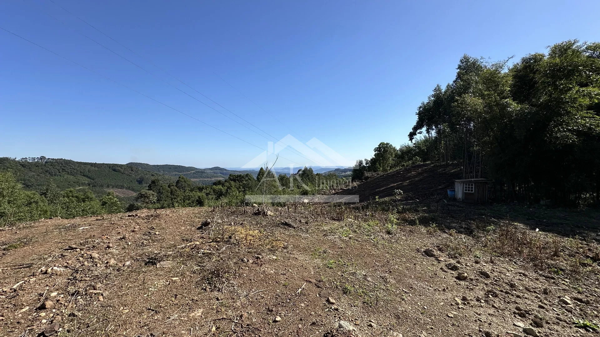 Área de terras com vista em Linha Nova na Serra Gaúcha