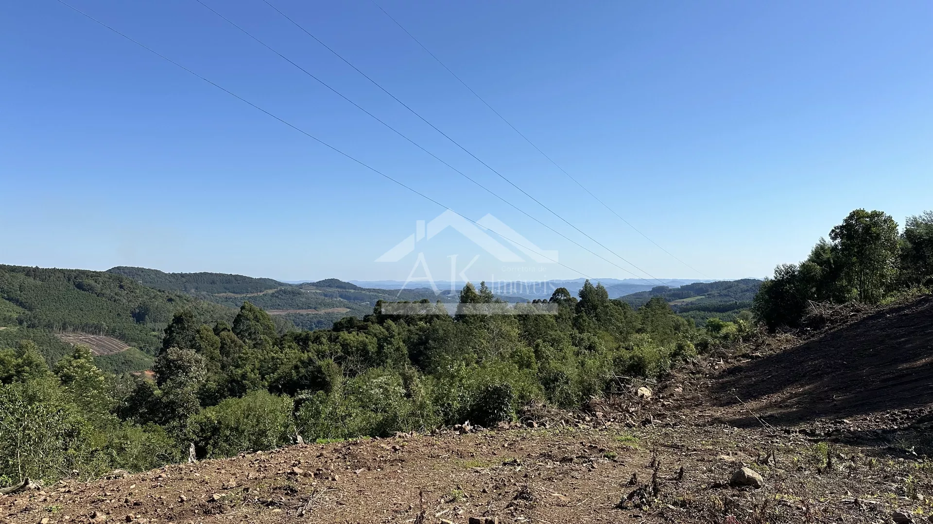 Área de terras com vista em Linha Nova na Serra Gaúcha