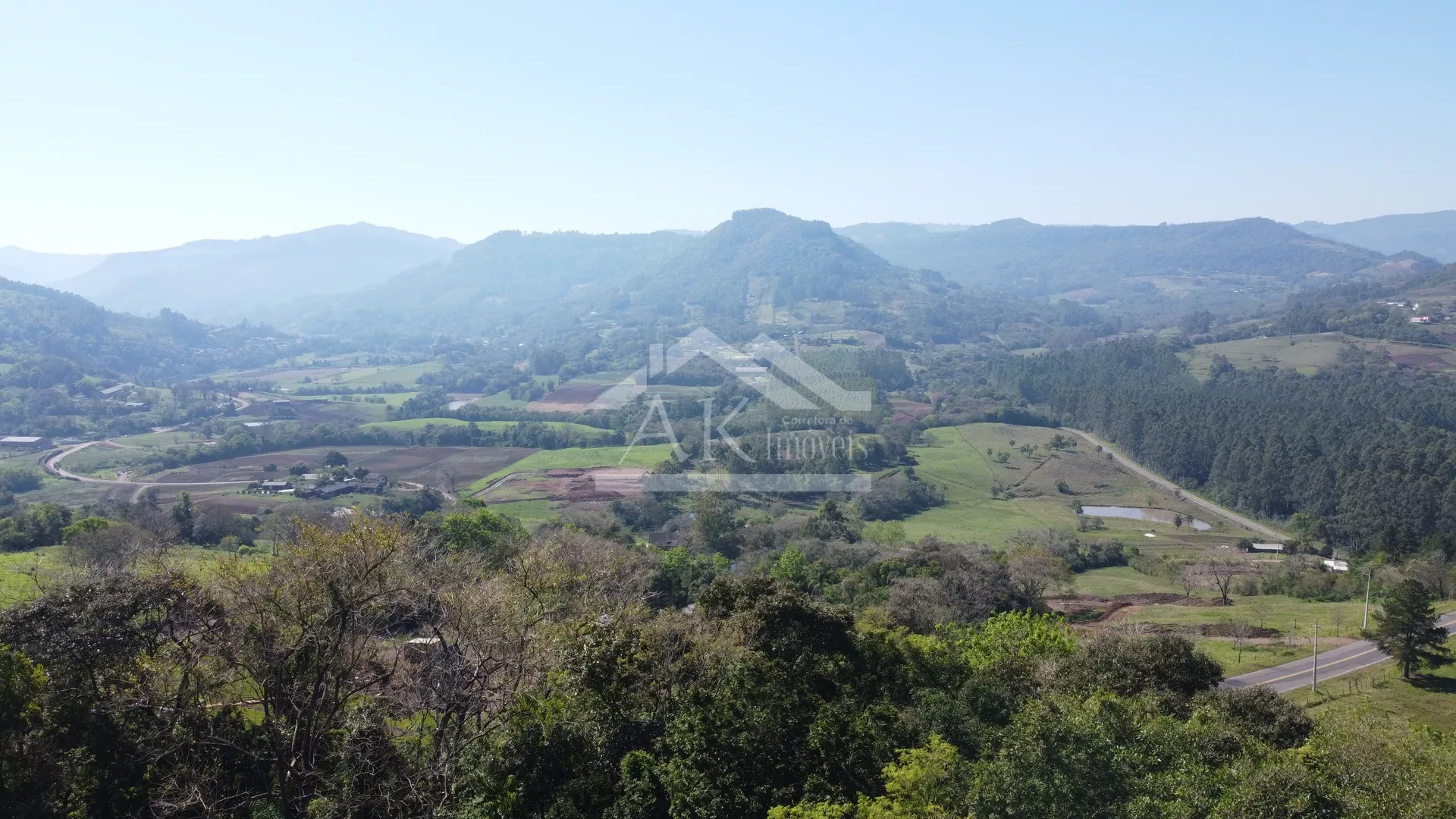 Área de terra com vista à venda em Linha Nova na Serra Gaúcha
