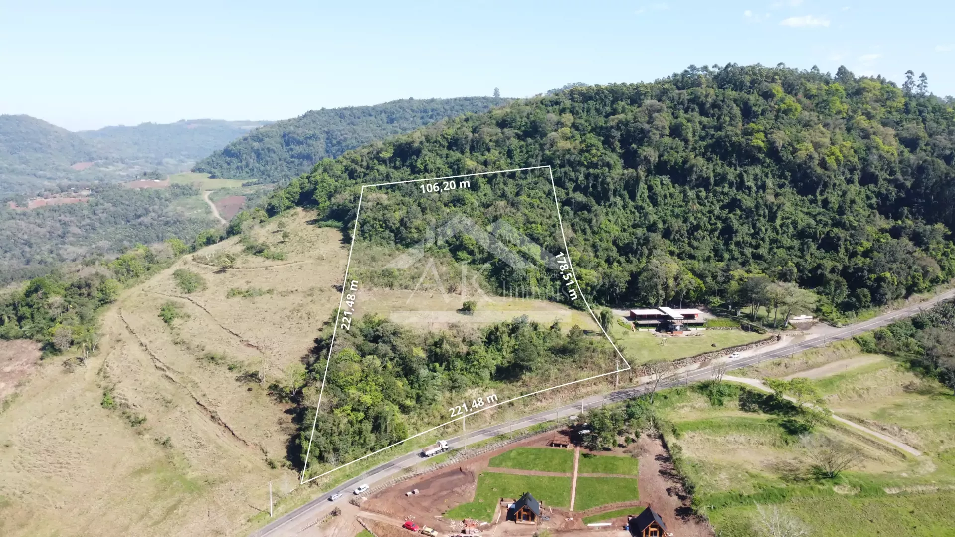 Área de terra com vista à venda em Linha Nova na Serra Gaúcha