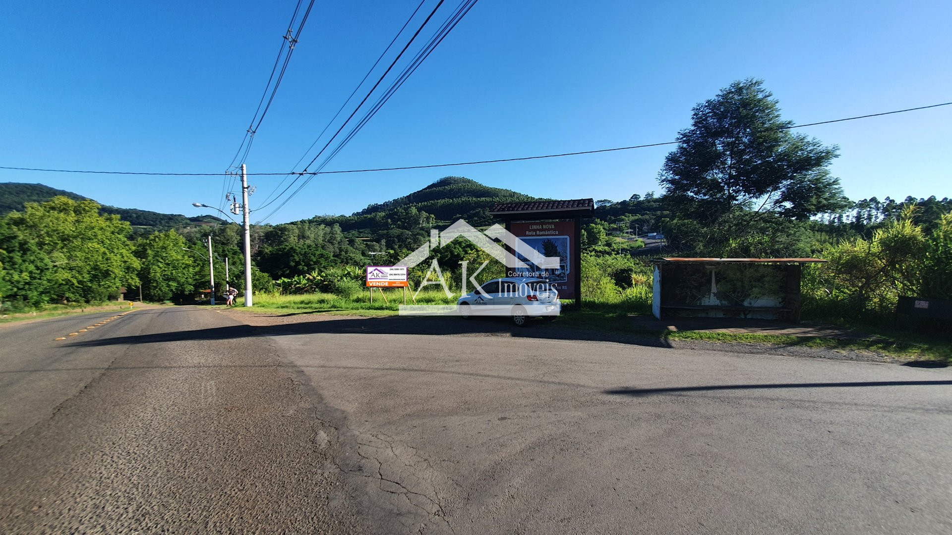 Terreno de esquina a venda na cidade de Picada Café na Serra Gaúcha