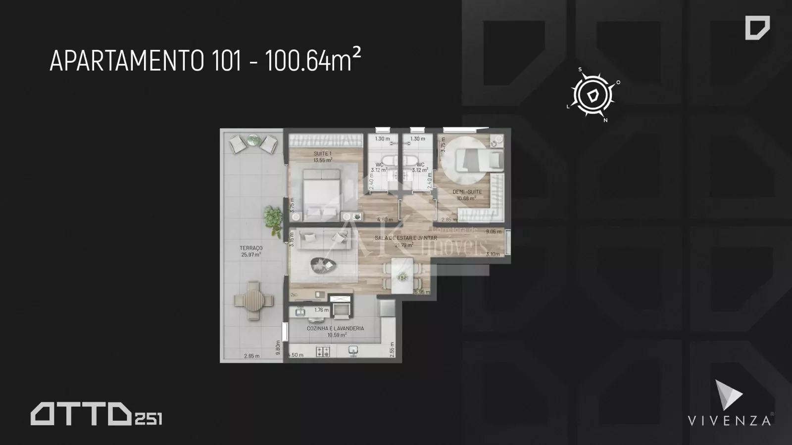Apartamentos à venda no Residencial Otto 251 em Nova Petrópolis na Serra Gaúcha