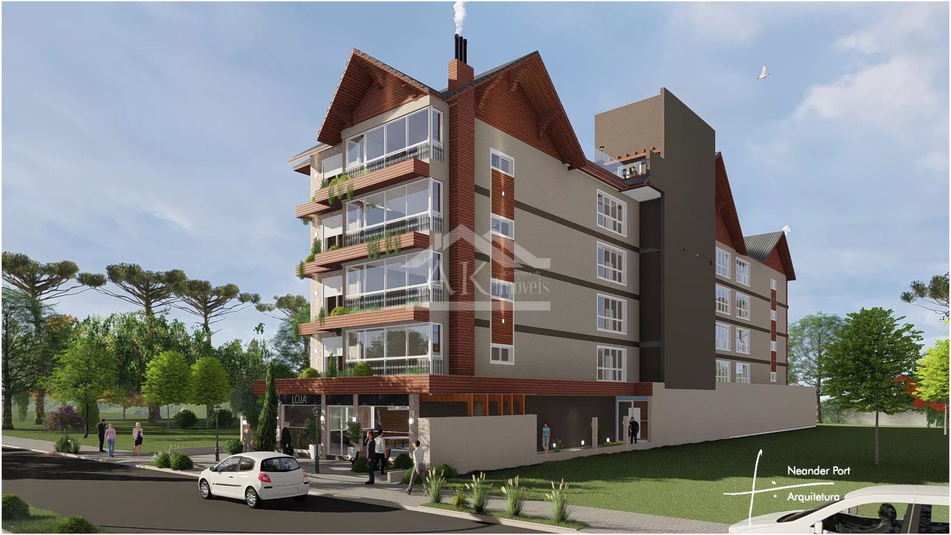 Belíssimos apartamentos com rooftop à venda em Nova Petrópolis na Serra Gaúcha