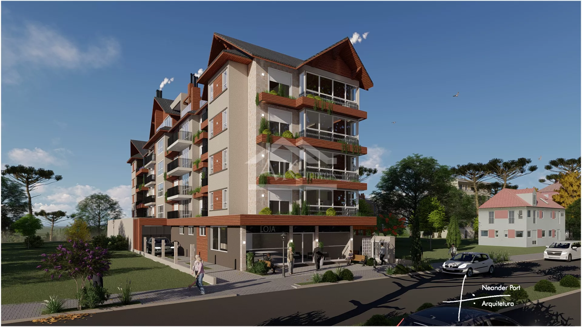 Belíssimos apartamentos com rooftop à venda em Nova Petrópolis na Serra Gaúcha