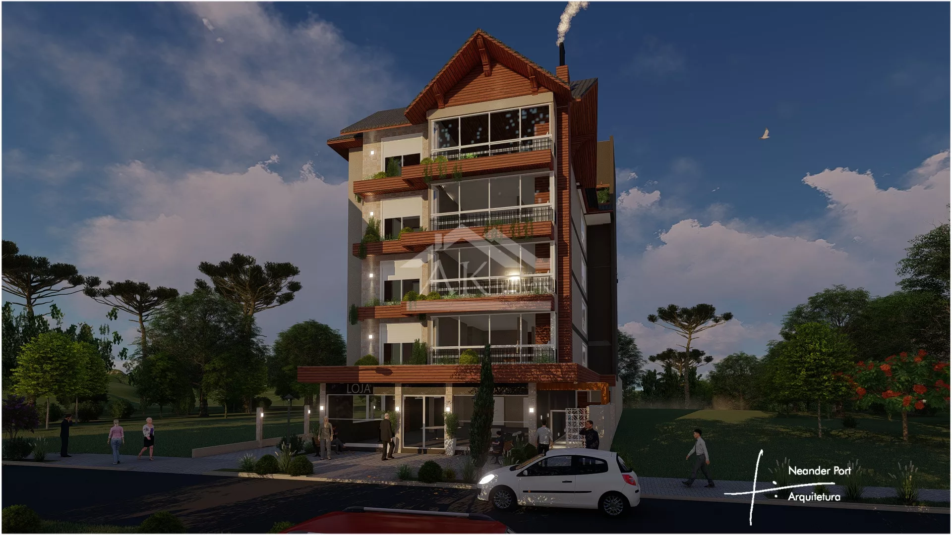 Belíssimos apartamentos com rooftop à venda em Nova Petrópolis na Serra Gaúcha