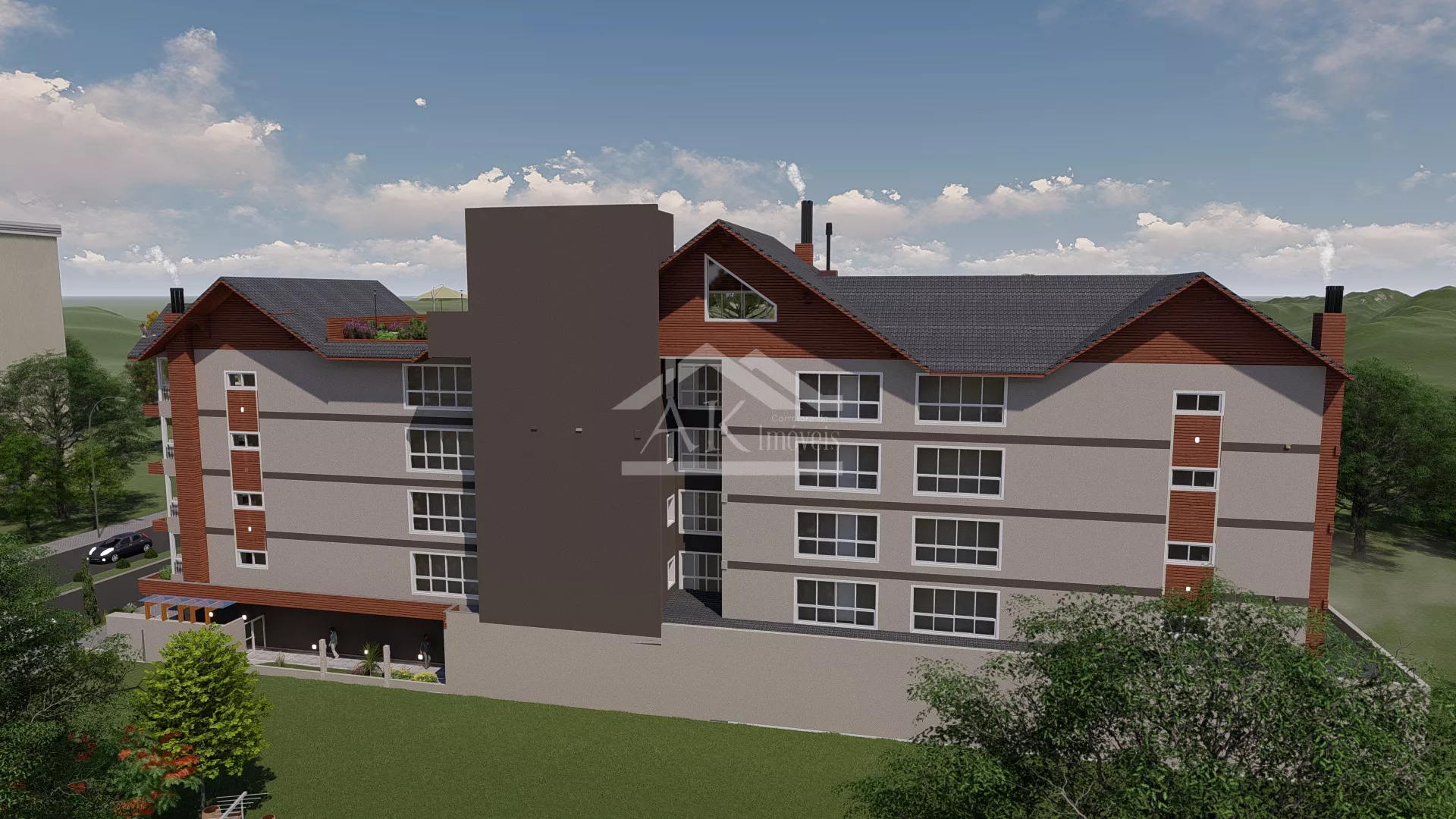 Belíssimos apartamentos com rooftop à venda em Nova Petrópolis na Serra Gaúcha