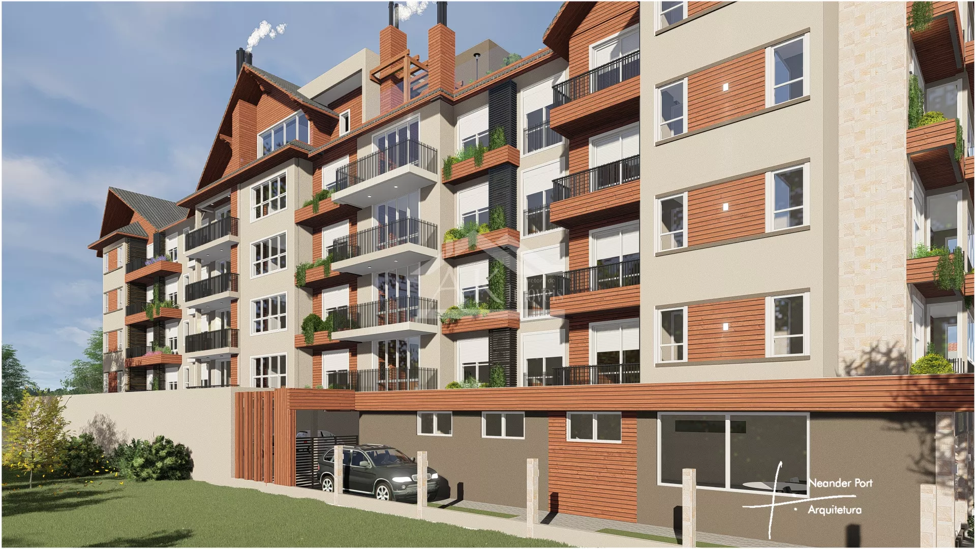 Belíssimos apartamentos com rooftop à venda em Nova Petrópolis na Serra Gaúcha