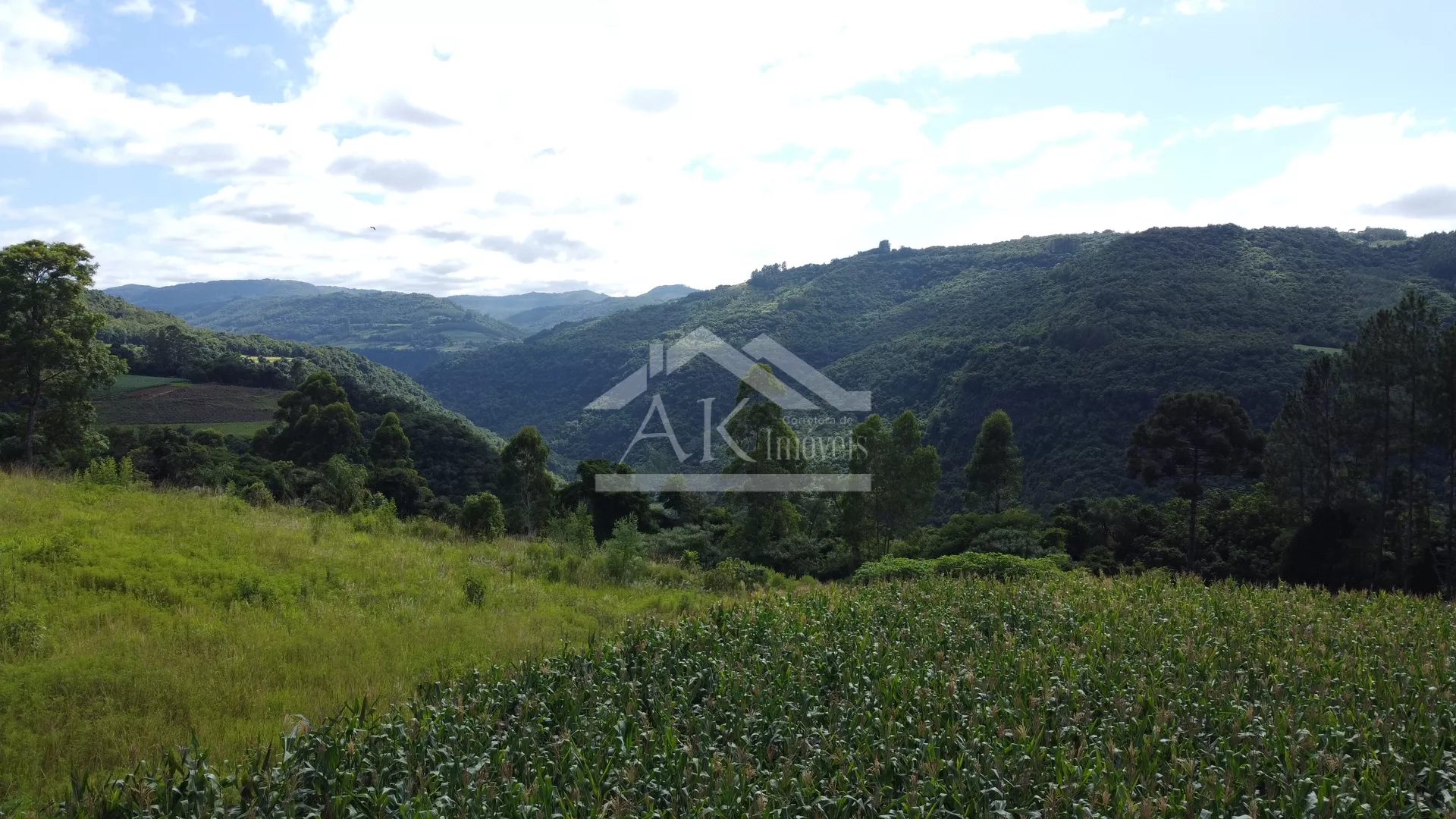 Área de terra com vista e vertente à venda em Nova Petrópolis na Serra Gaúcha