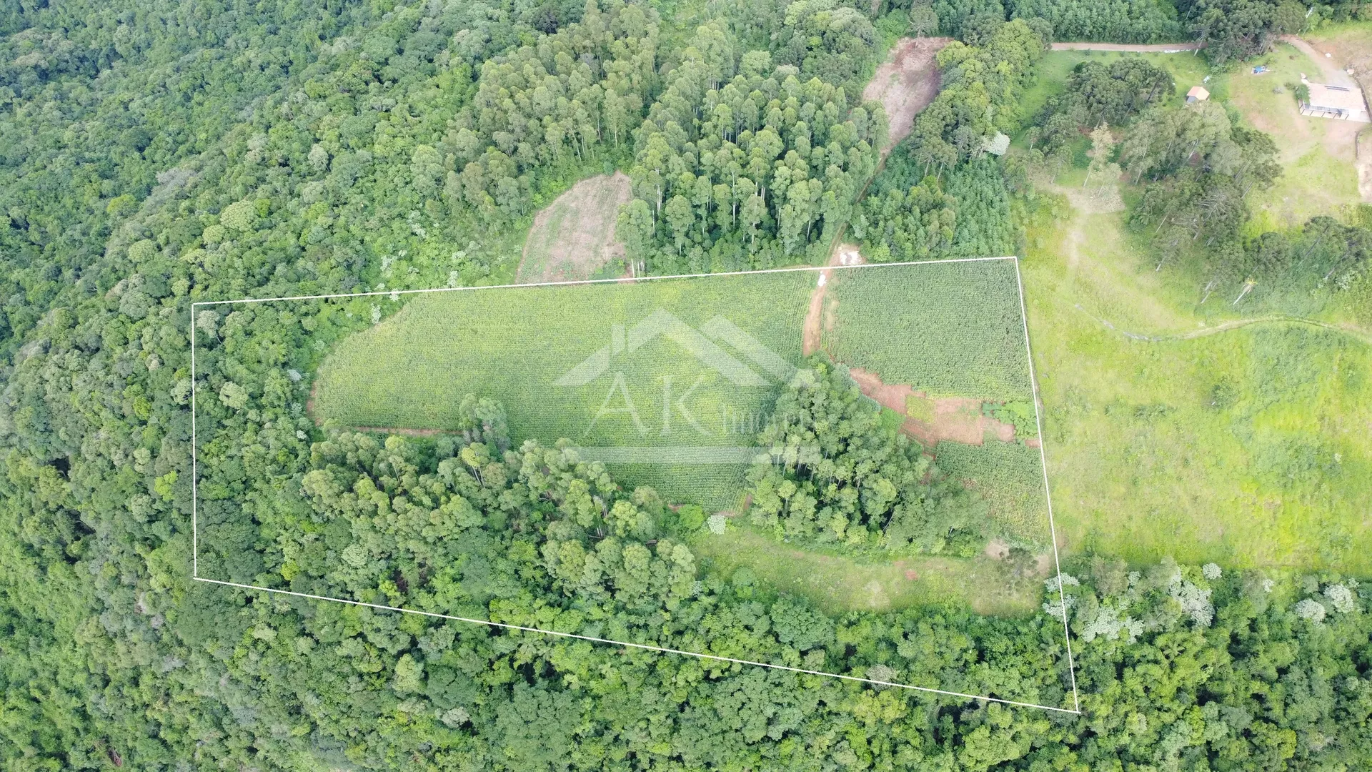 Área de terra com vista e vertente à venda em Nova Petrópolis na Serra Gaúcha