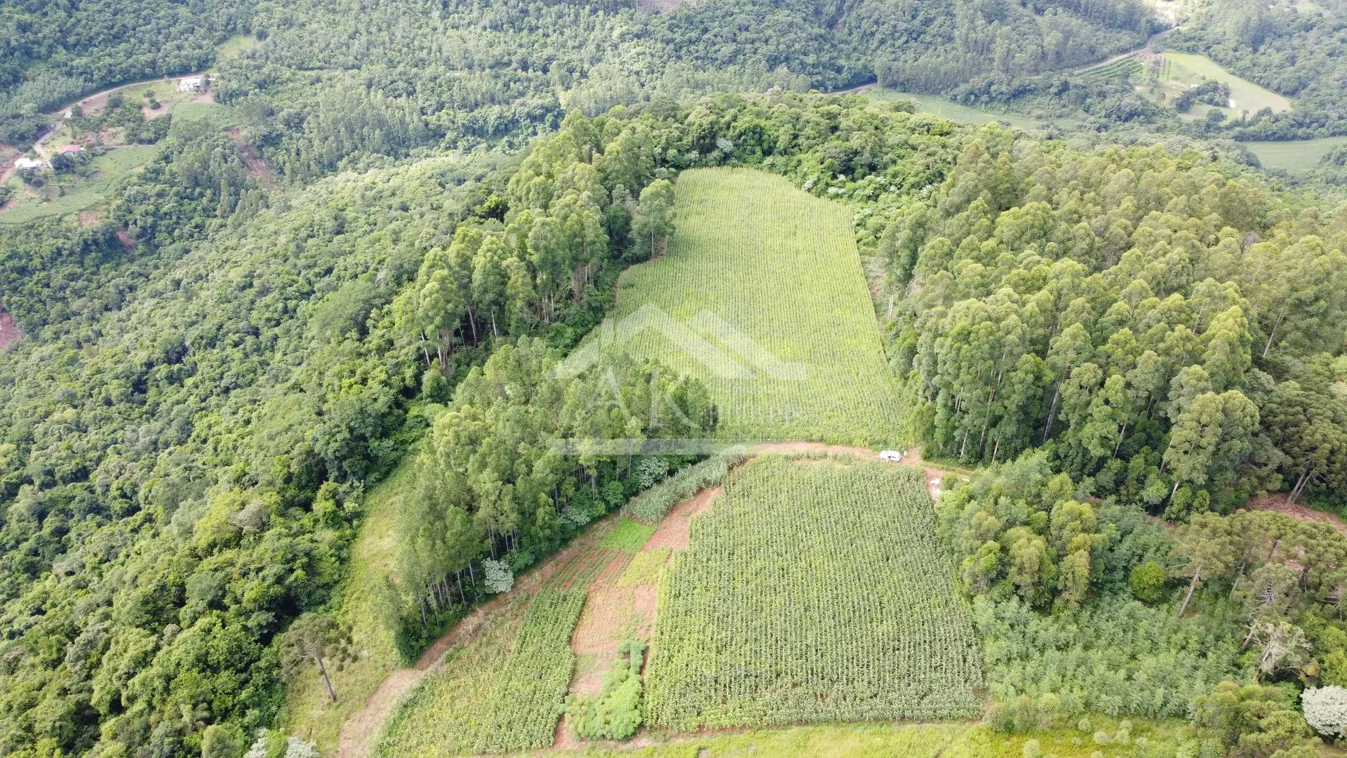 Área de terra com vista e vertente à venda em Nova Petrópolis na Serra Gaúcha