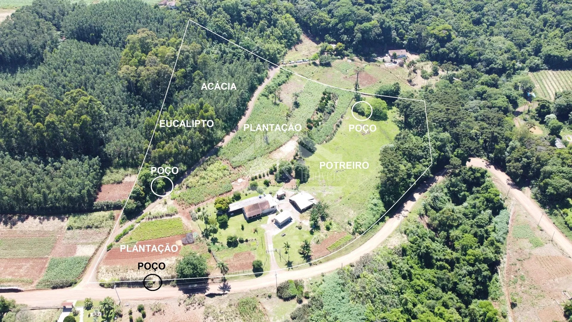 Sítio com estrutura completa à venda em Picada Café na Serra Gaúcha