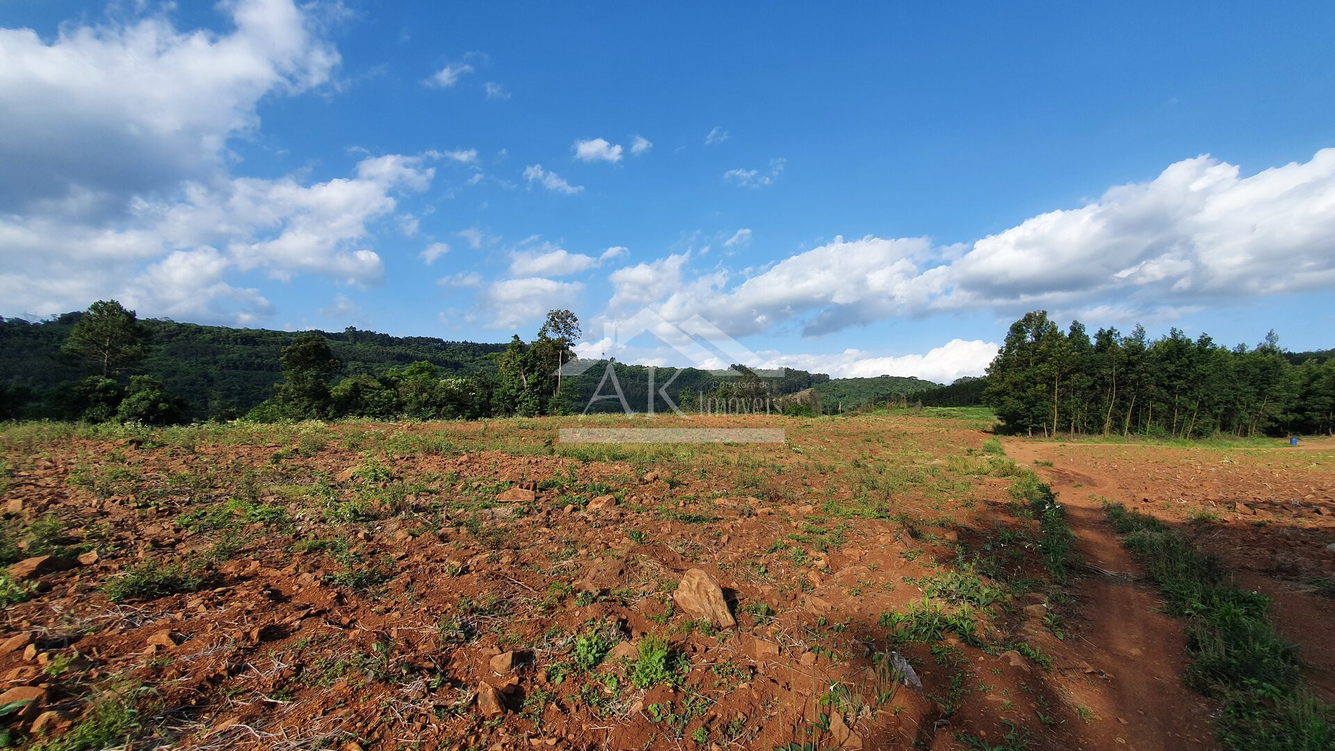Área de terras plana à venda no interior de Linha Nova, na Serra Gaúcha