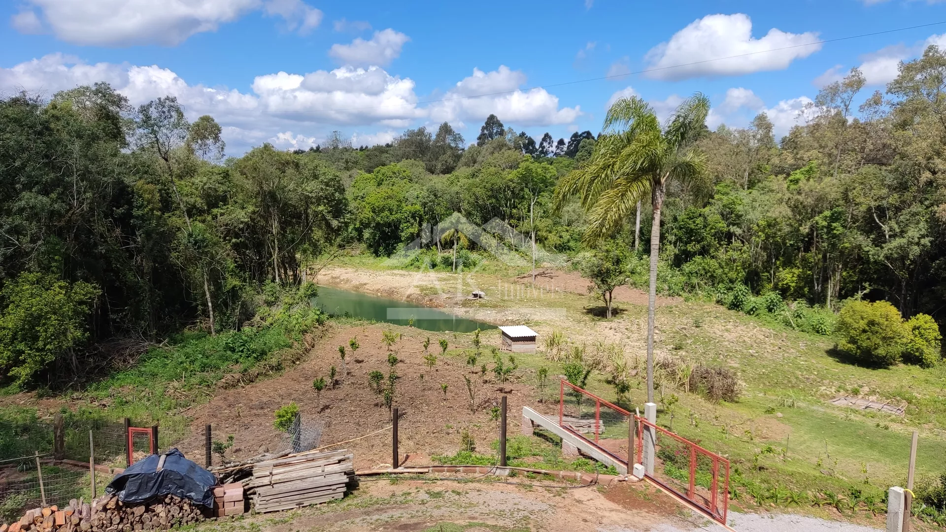 Chácara com açude à venda em Nova Petrópolis na Serra Gaúcha