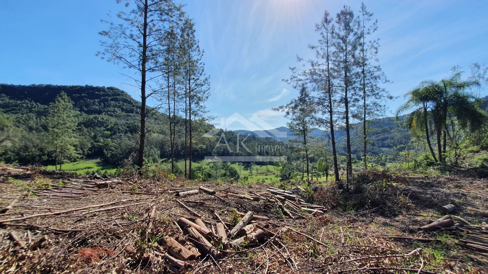 Área de terra com linda vista a venda em Picada Café na Serra Gaucha