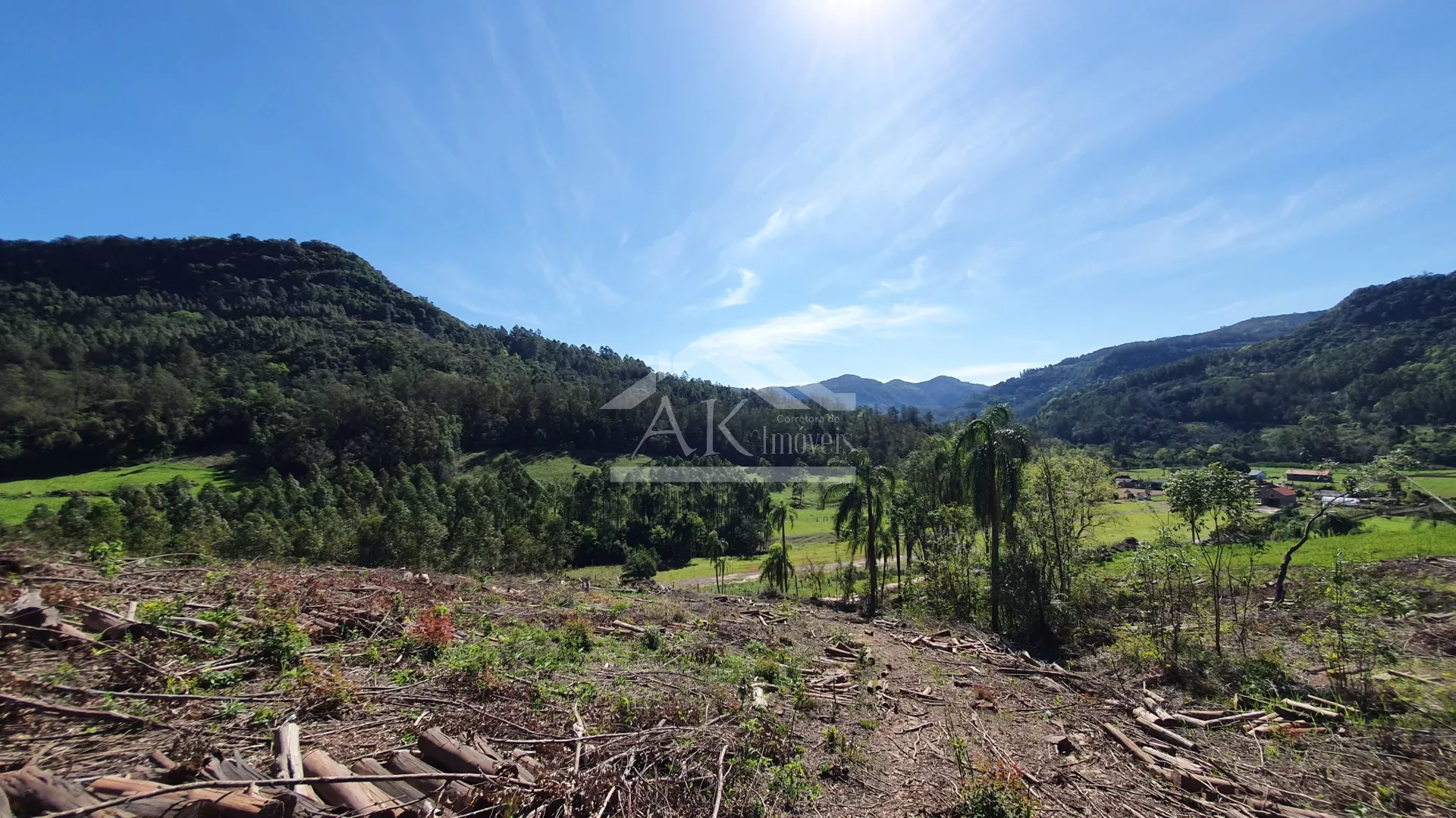 Área de terra com linda vista a venda em Picada Café na Serra Gaucha