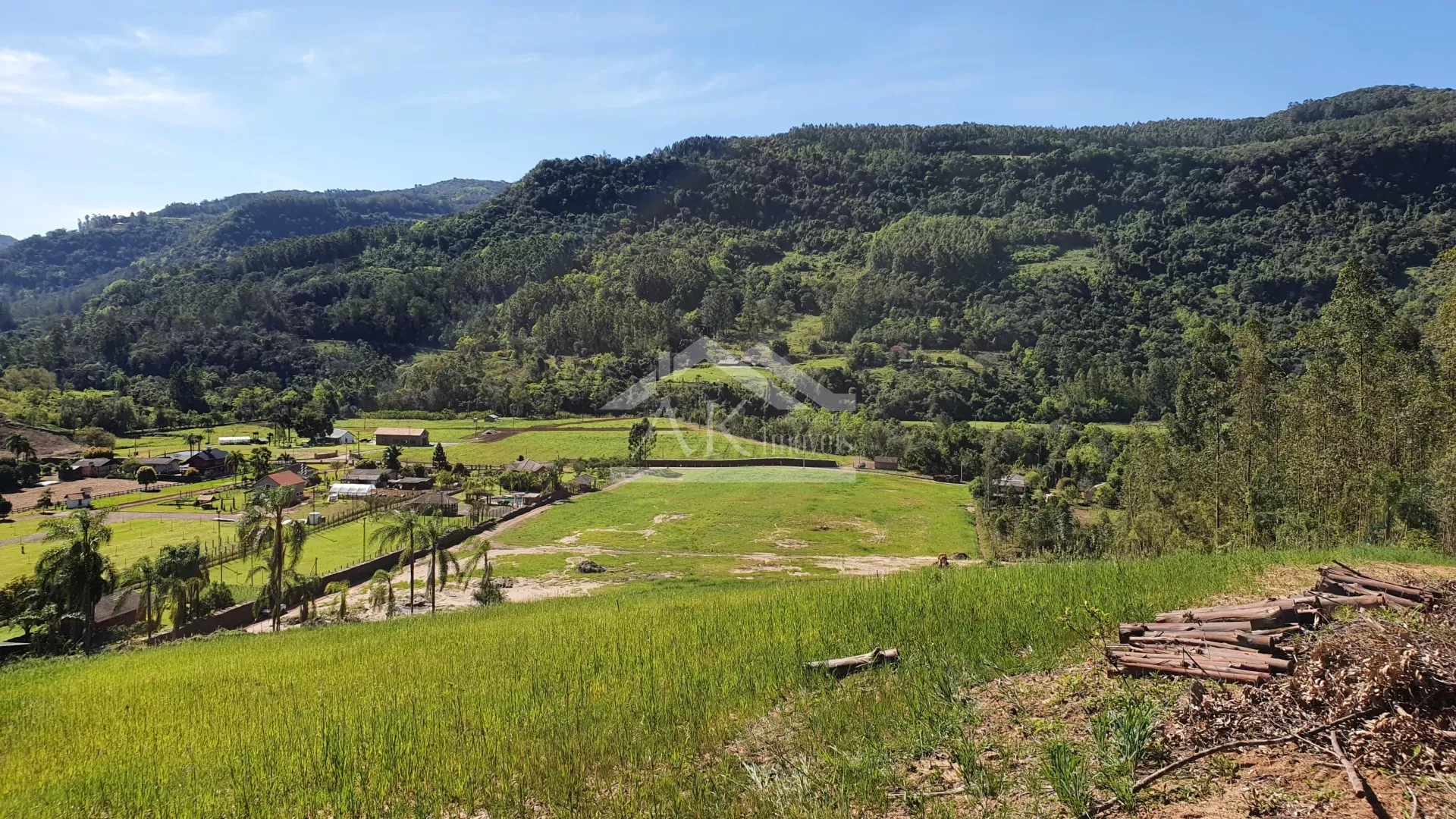 Área de terra com linda vista a venda em Picada Café na Serra Gaucha