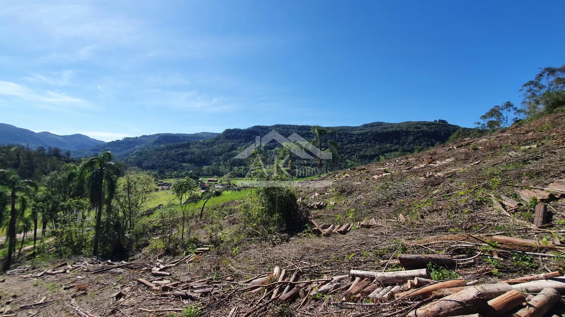 Área de terra com linda vista a venda em Picada Café na Serra Gaucha