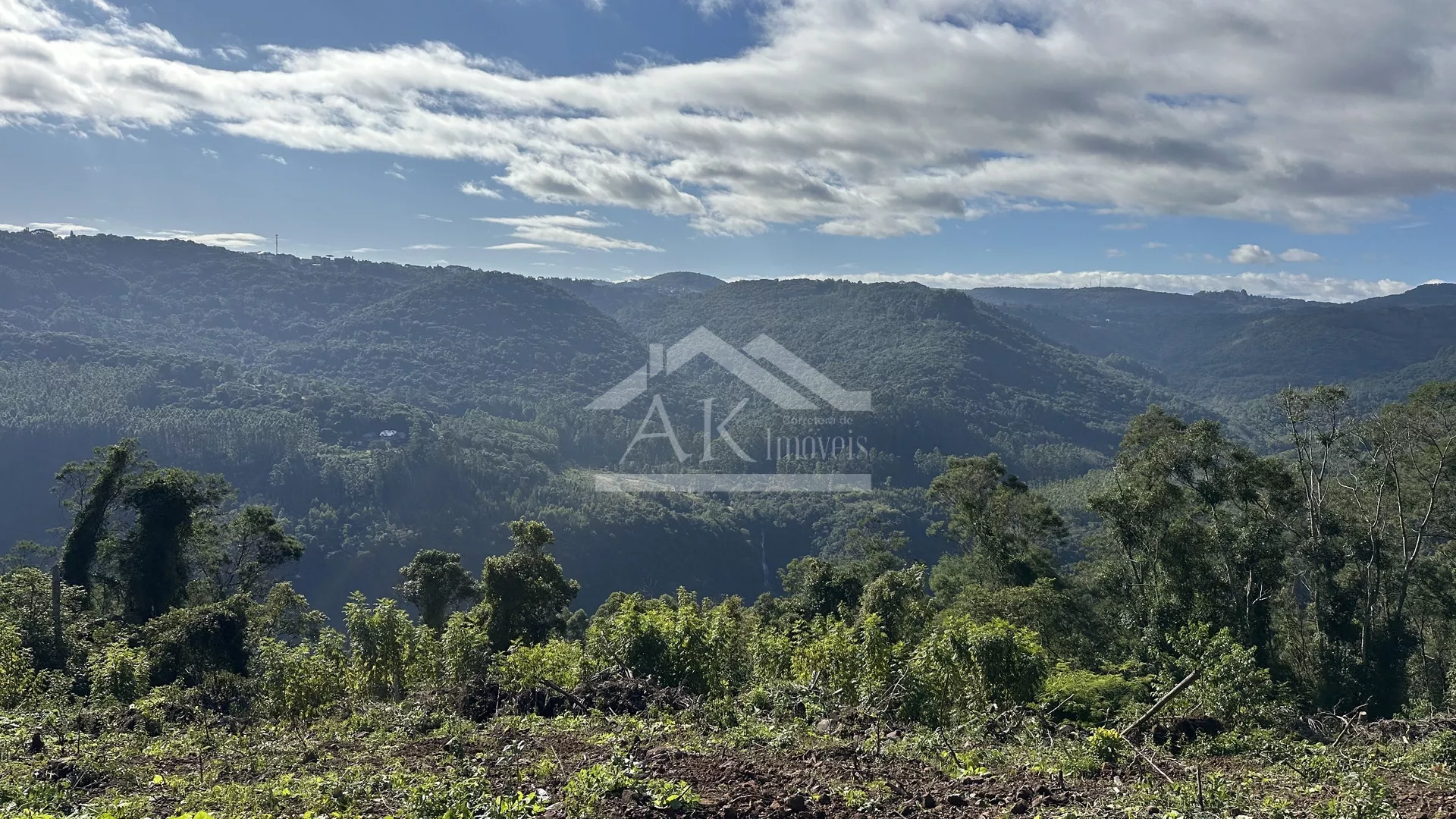 Área de terra de 27,9 hectares com vista panorâmica à venda em Nova Petrópolis na Serra Gaúcha