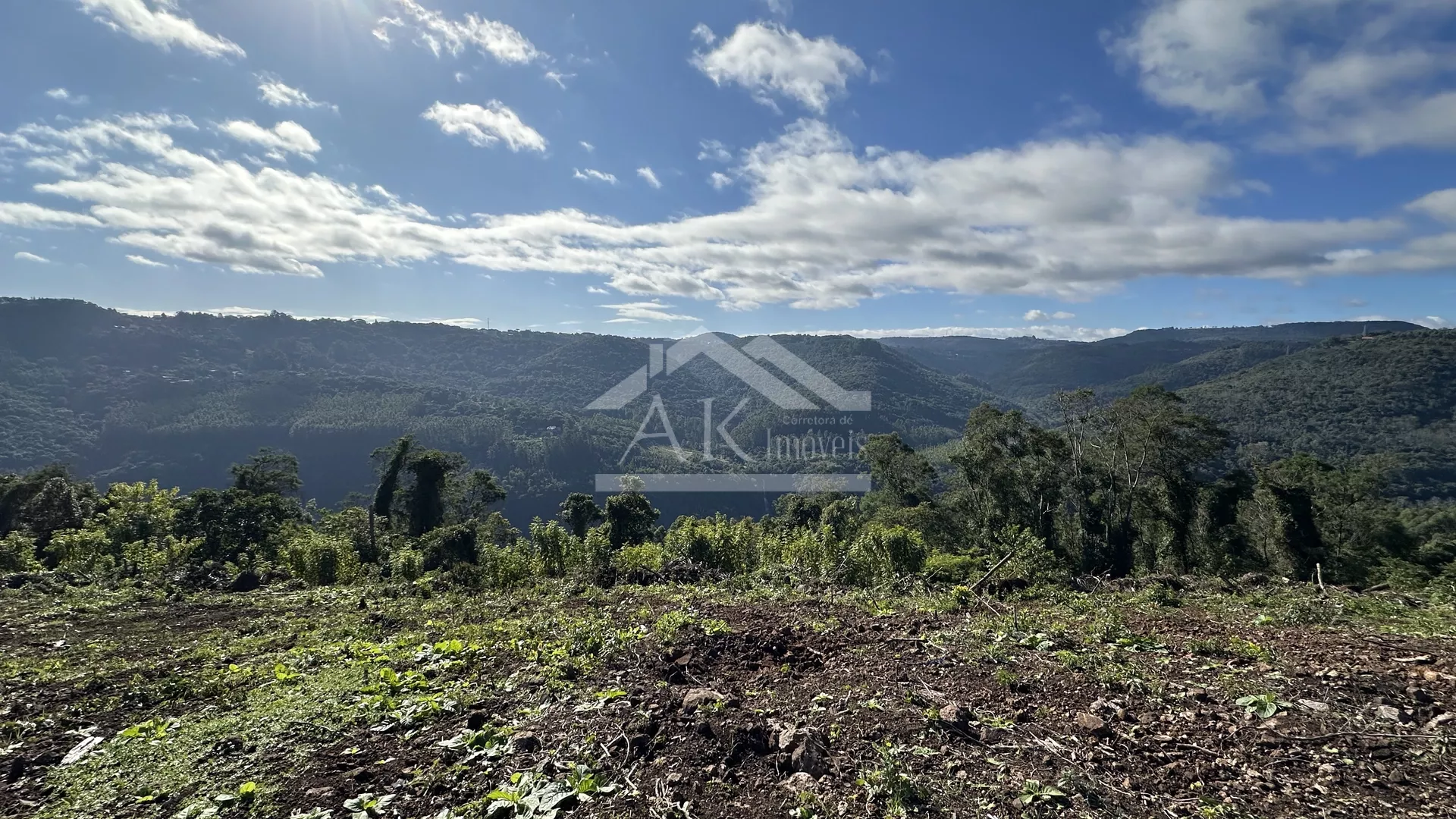 Área de terra de 27,9 hectares com vista panorâmica à venda em Nova Petrópolis na Serra Gaúcha