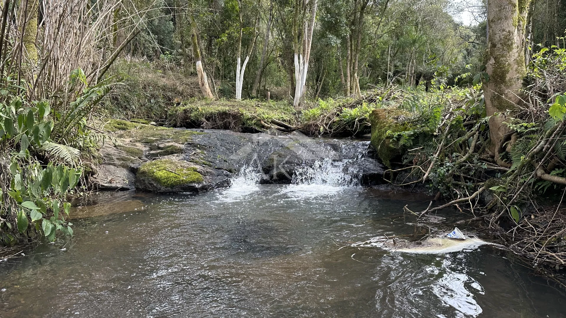 Área de terra com riacho à venda em Santa Maria do Herval