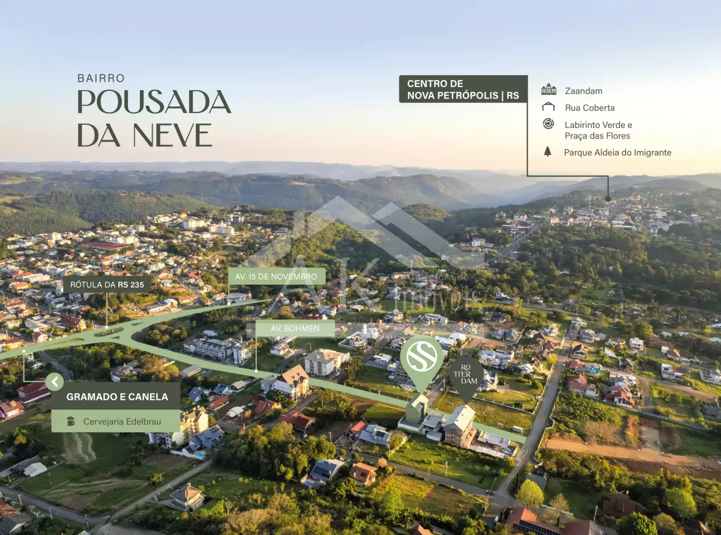 Apartamentos Studio à venda em Nova Petrópolis na Serra Gaúcha