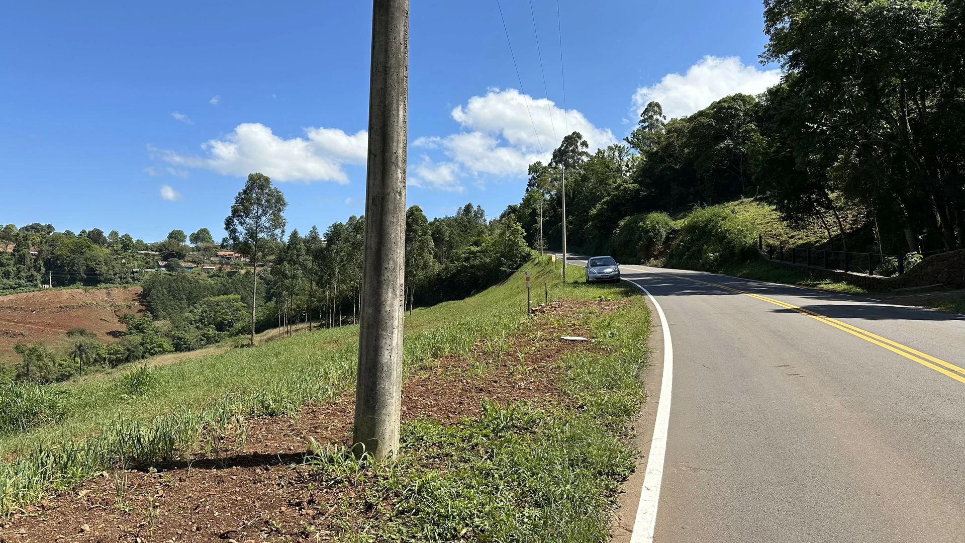Bela área com vista e riacho à venda em Linha Nova na Serra Gaúcha!