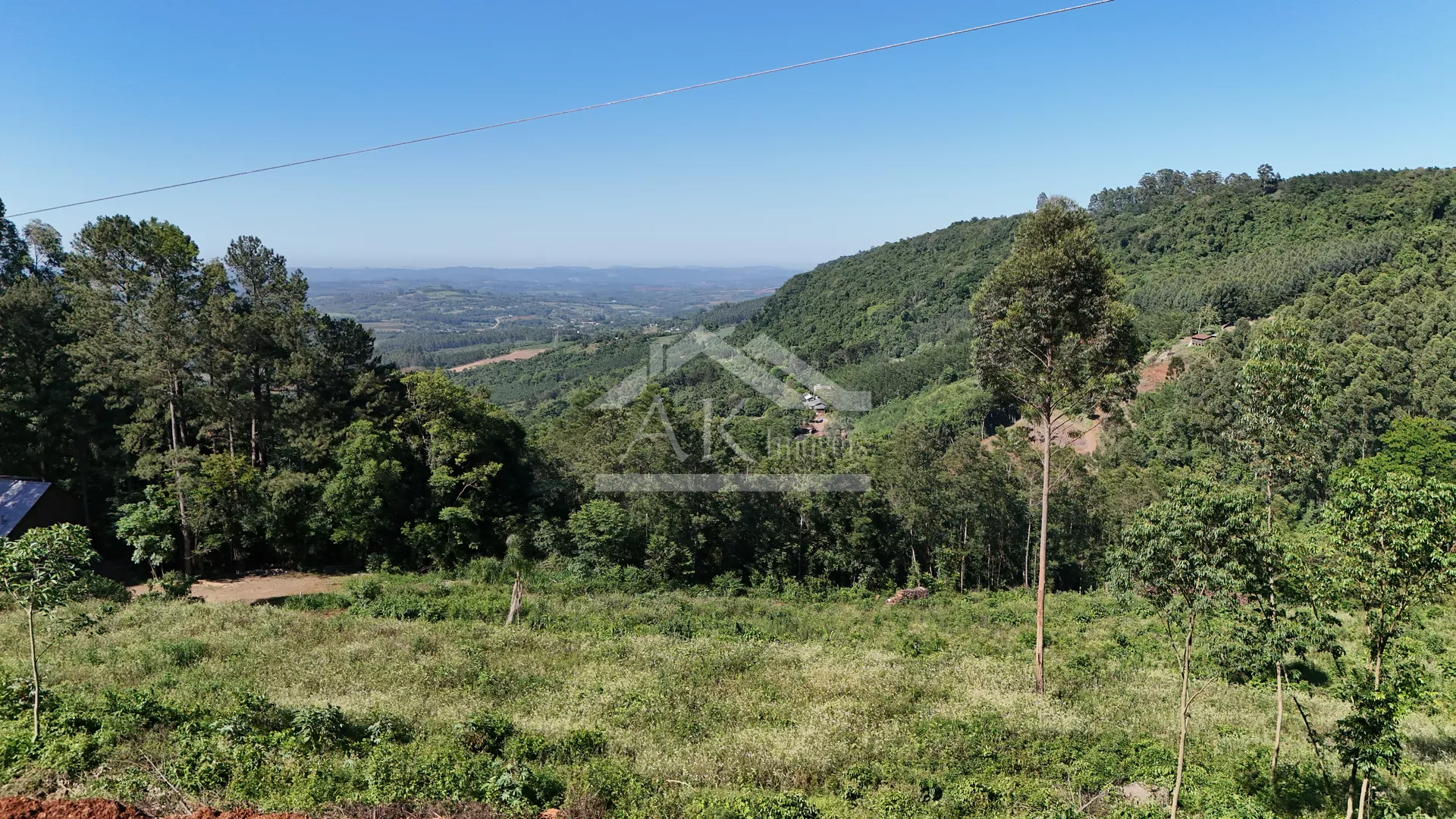 Bela área com vista e riacho à venda em Linha Nova na Serra Gaúcha!