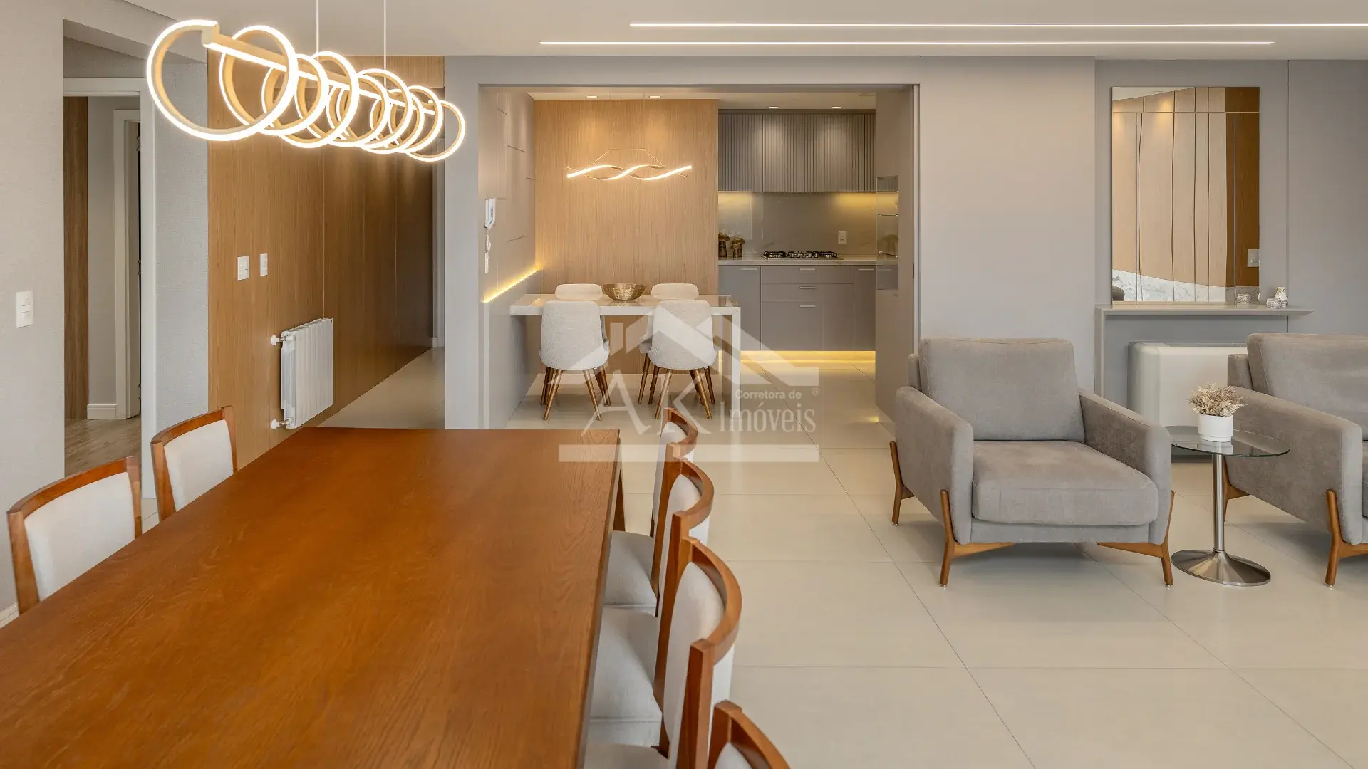 Apartamento decorado e mobiliado à venda no centro de Nova Petrópolis, na Serra Gaúcha