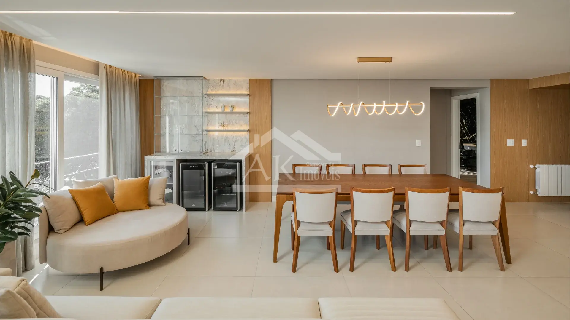 Apartamento decorado e mobiliado à venda no centro de Nova Petrópolis, na Serra Gaúcha