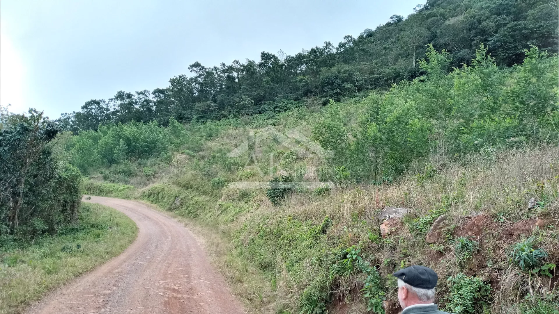 Área de terra com vista à venda no interior de Morro Reuter