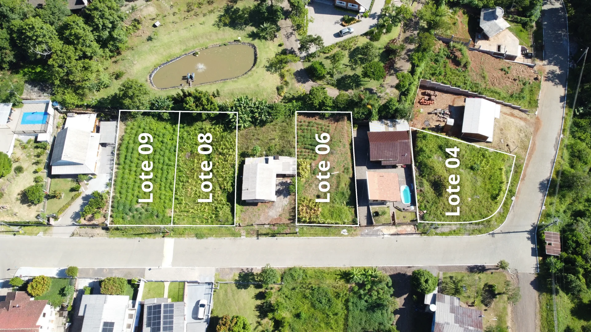 Terrenos urbanos com bela vista à venda em Picada Café na Serra Gaúcha