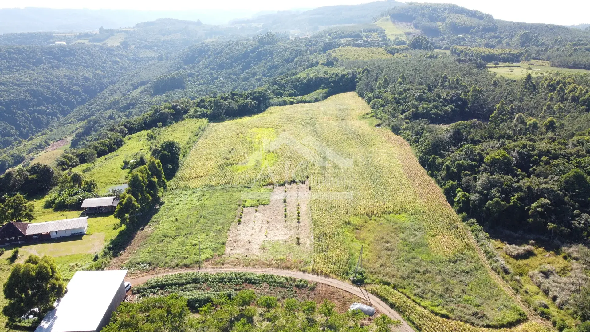 Área em topo de morro à venda em Presidente Lucena-RS