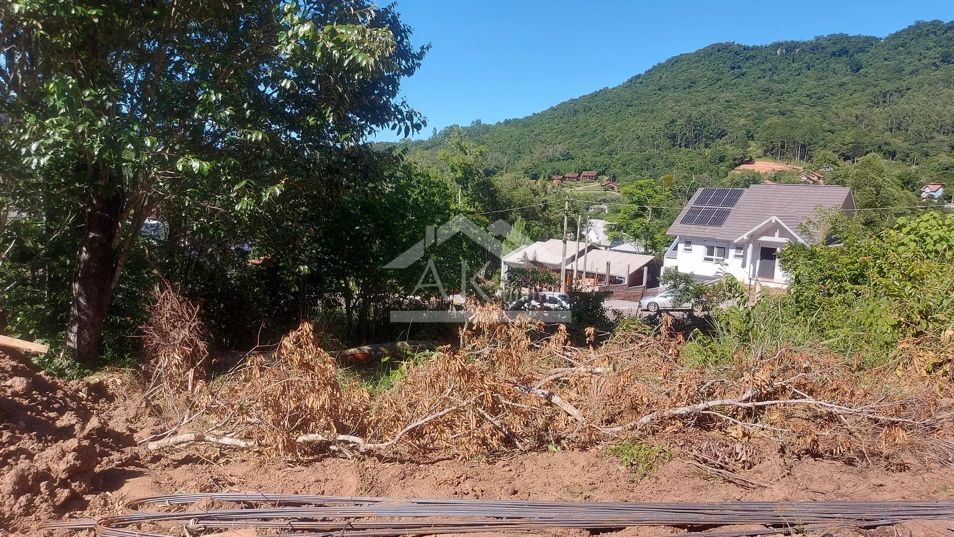 Terreno à venda no Centro de Picada Café, na Serra Gaúcha.